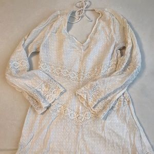 Lace Crochet Bohemian Dress/Tunic
